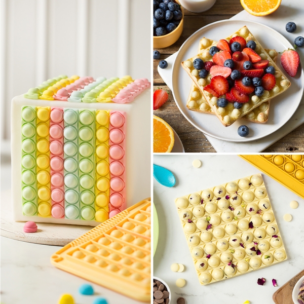 Silicone Mould - Decor Pop - Square
